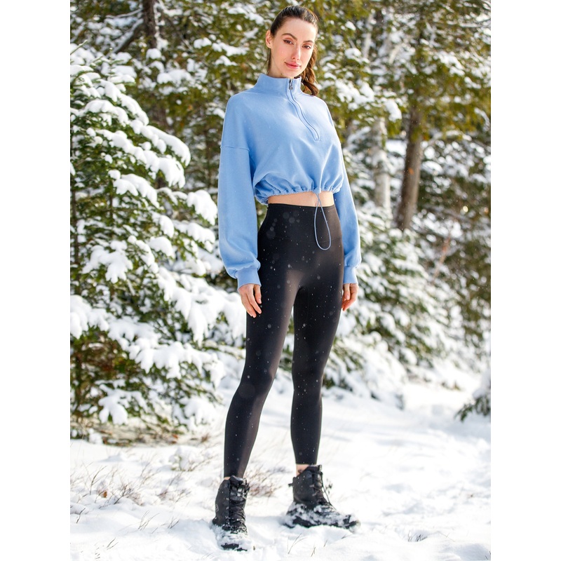 CT COTTON HALF ZIP SWEATSHIRT