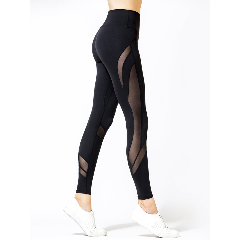 NEW WAVE PANTS 2.0, BLACK/BLACK MESH