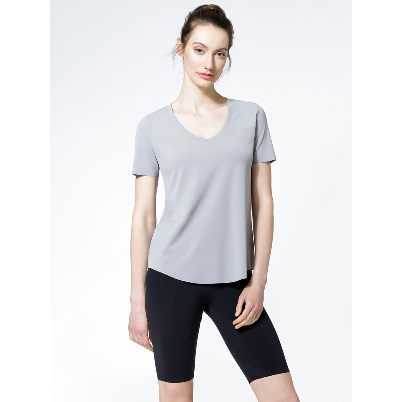 RELAXED NUDE TEE, LUNAR GREY