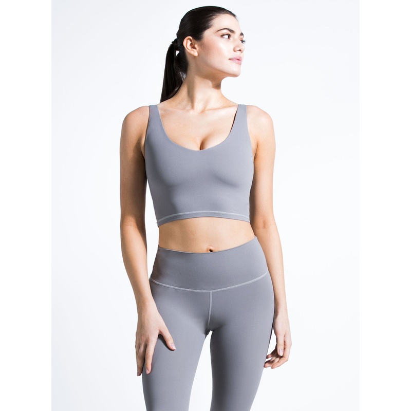U NECK NUDE TANK