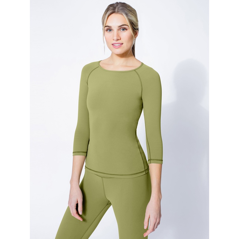 NUDE RAGLAN, MUSTARD