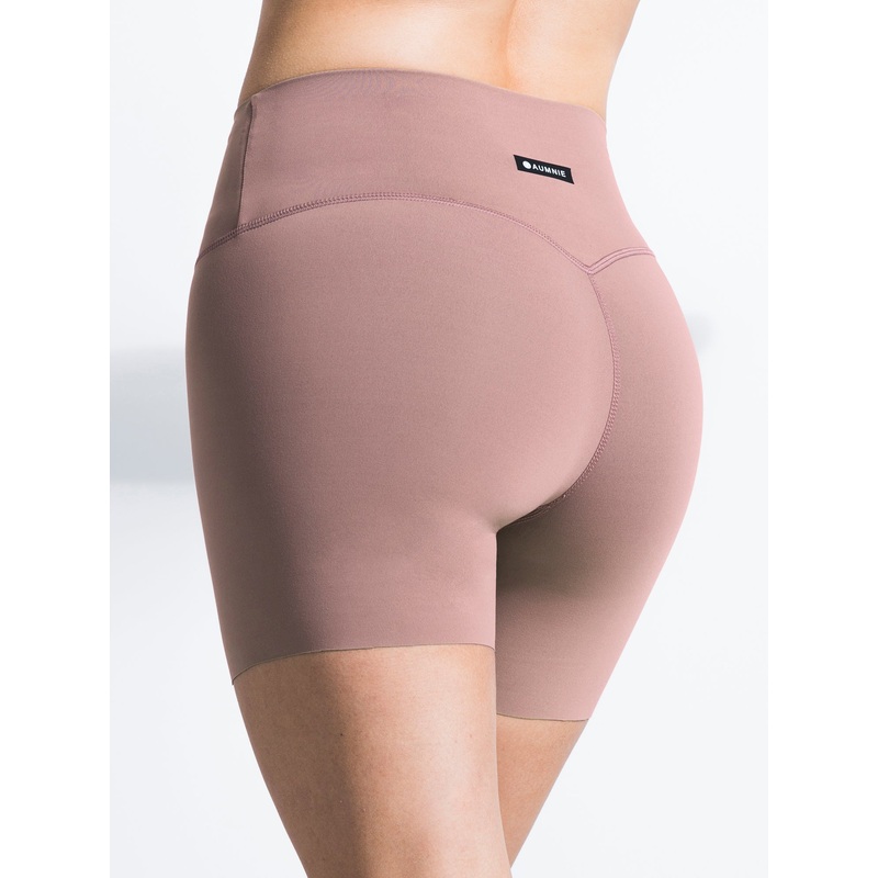 NUDE SHAPE 6″ SHORTS, ASH MAUVE