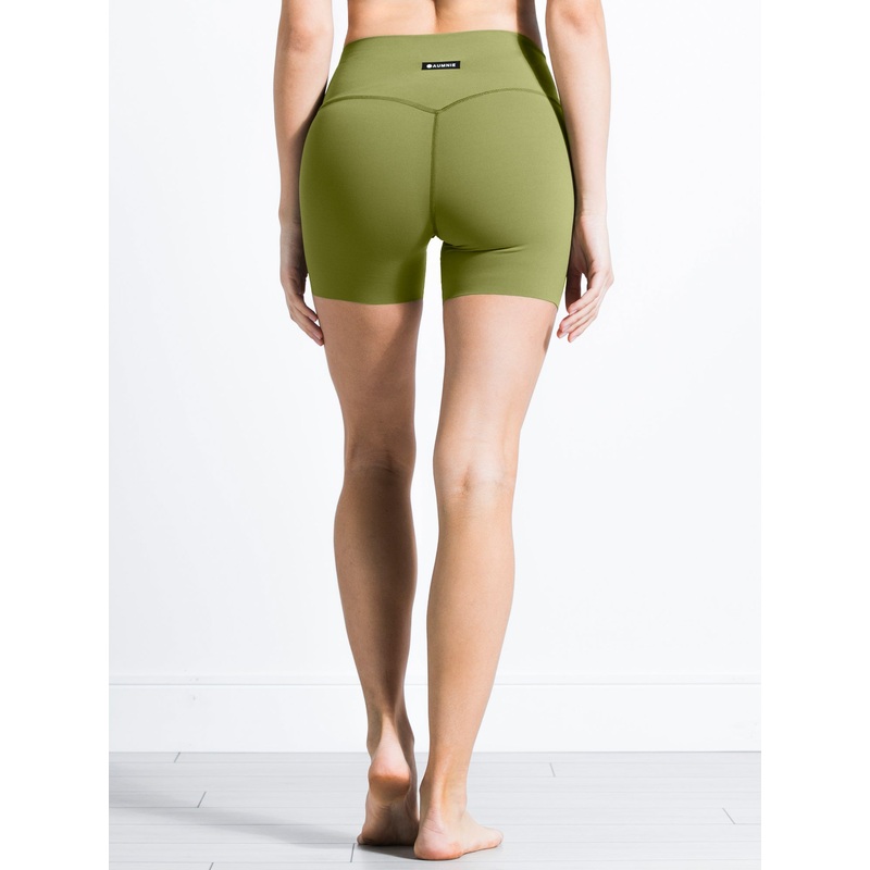 NUDE SHAPE 6″ SHORTS, MUSTARD