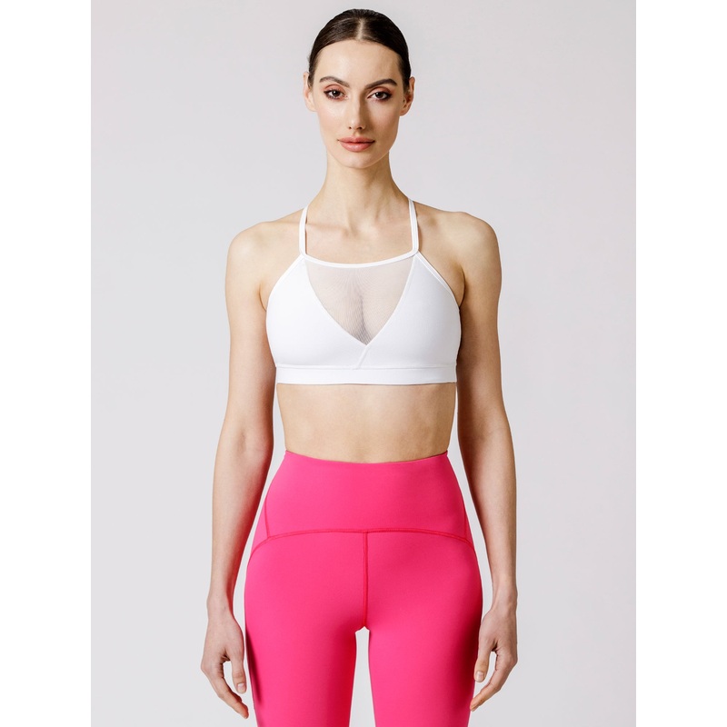 PASSION BRA, WHITE/WHITE MESH