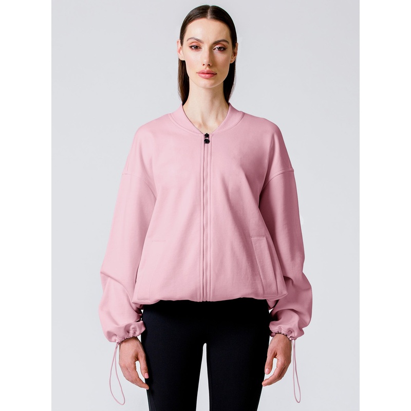 VELOCITY COTTON JACKET, PINK