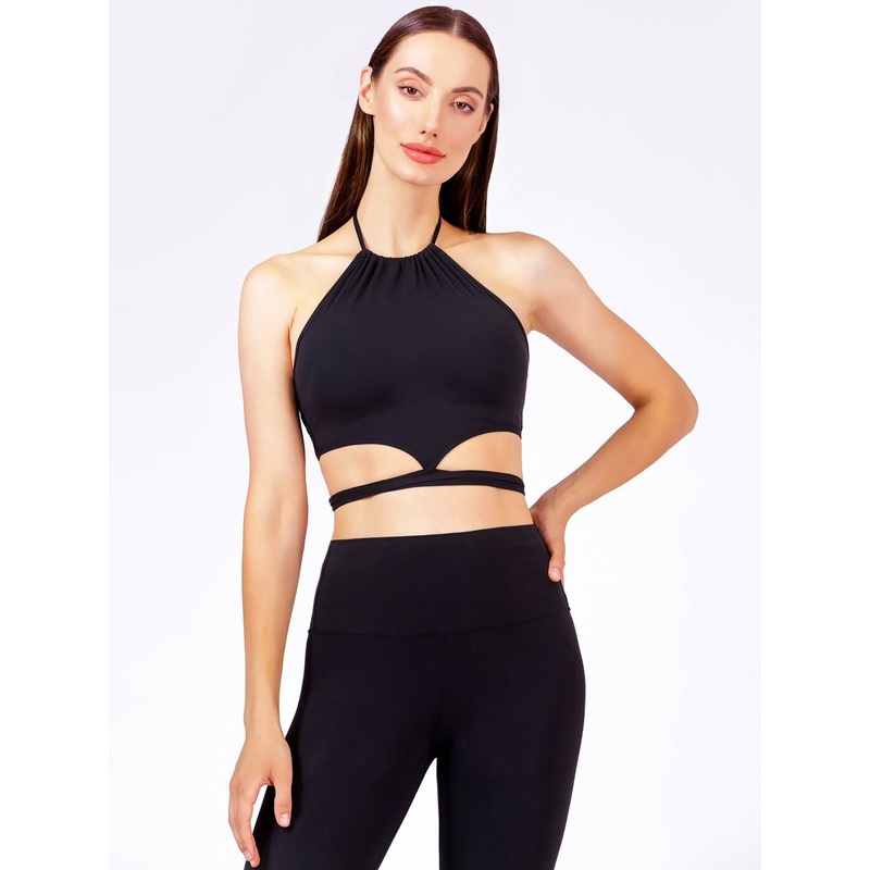 CASCADE HALTER BRA