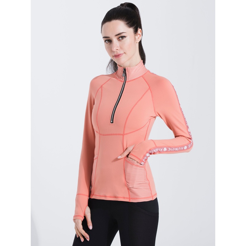 HALF ZIP LOGO TOP, CALIFORNIA
