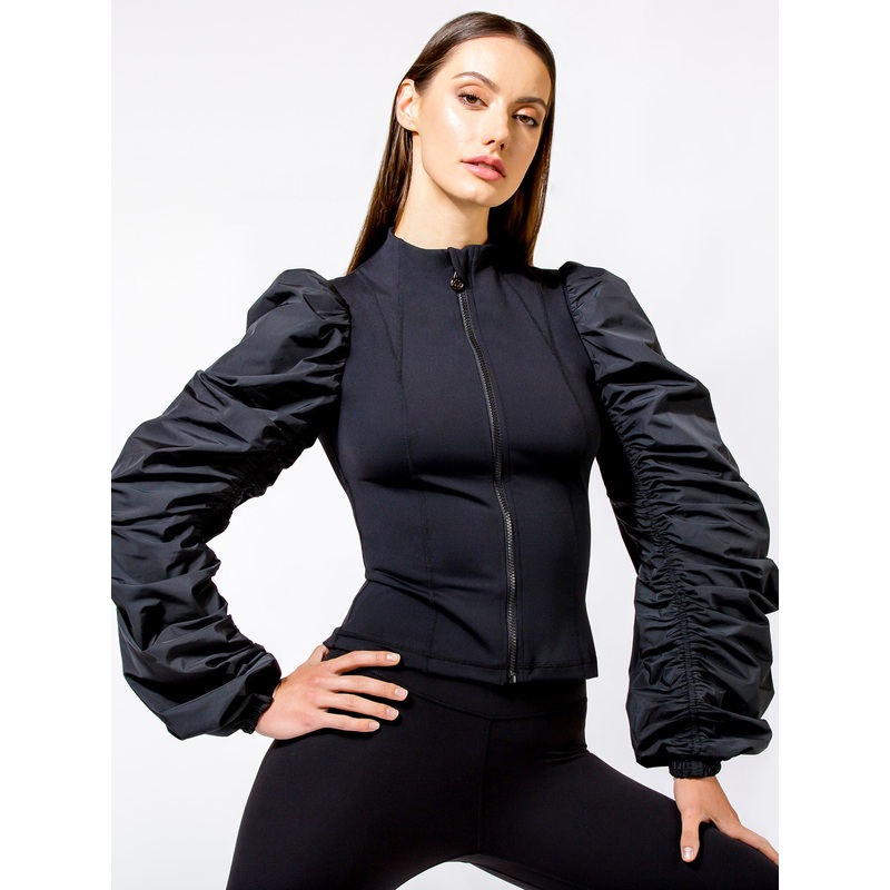 RUNWAY FIT JACKET, BLACK