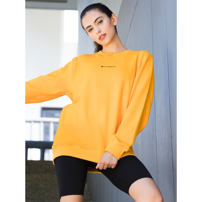 AMBER LOGO SWEATSHIRT