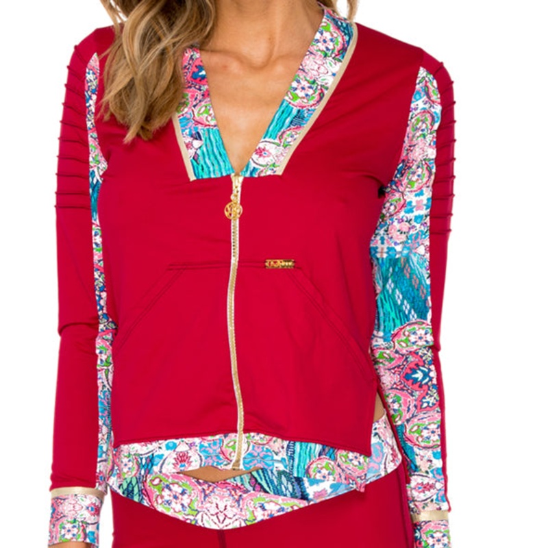 AZUCAR – Pintucked Sleevers Open Side Jacket