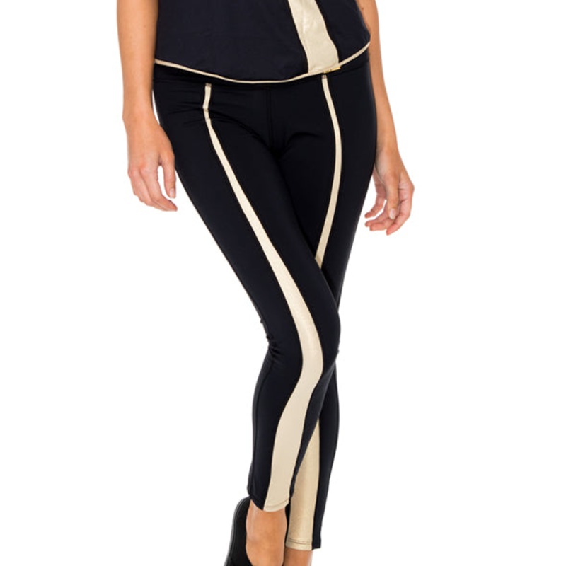 BARACOA – Gold Cut Out Legging