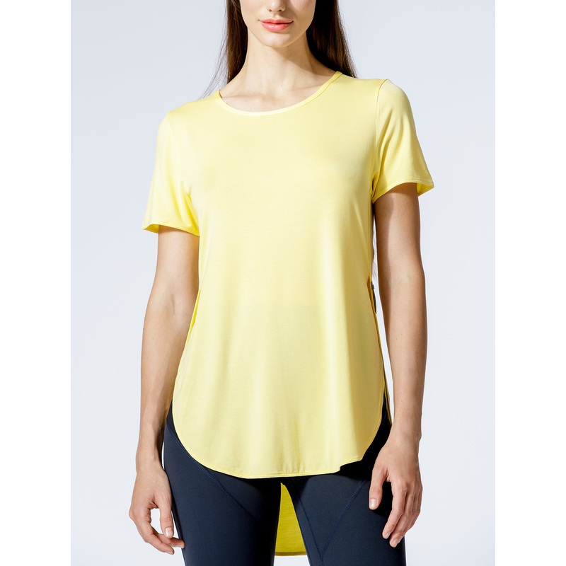 HI LO SIDE SPLIT TEE
