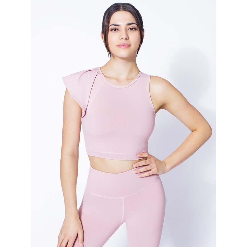 LILY CROPPED TOP, BLUSH