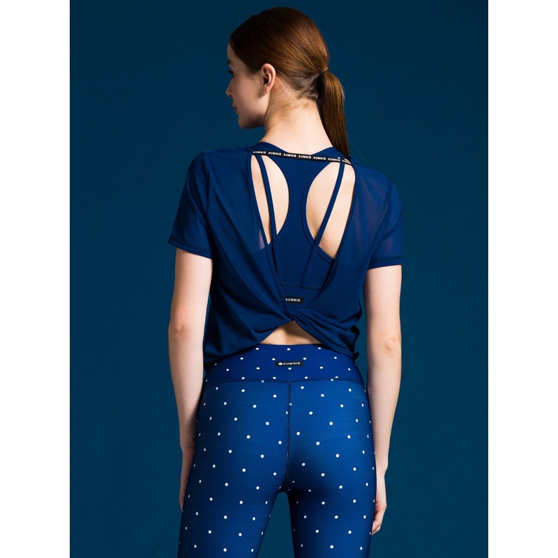 MESH TWIST TEE, ATLANTIC MESH