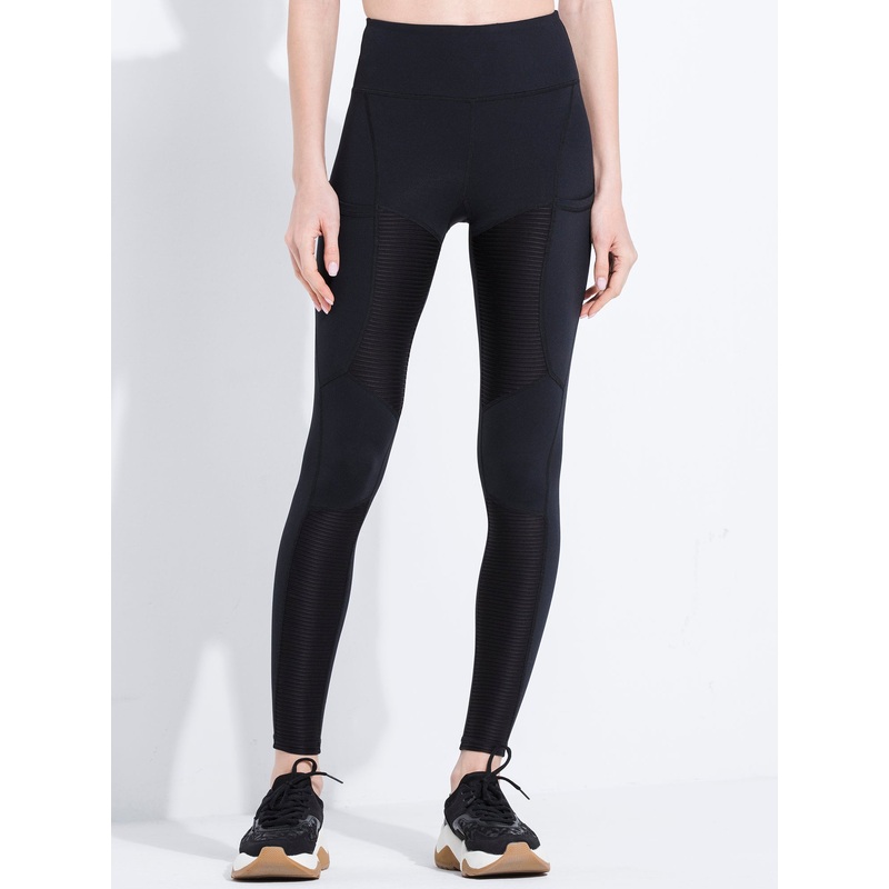 PLEATED POCKET PANTS, BLACK