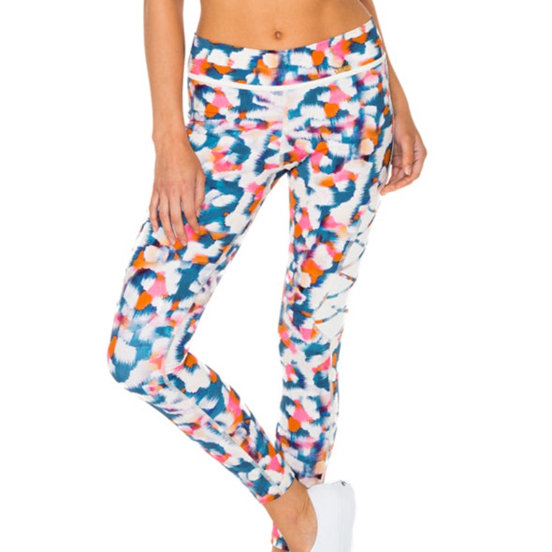 VIA BLANCA – Laced Panel Skinny Legging