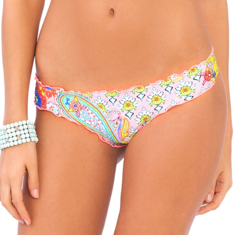 SIREN DANCE – Wavey Ruched Back Brazilian Bottom