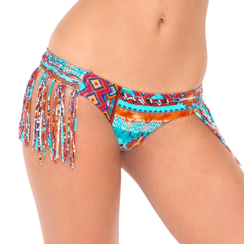 WILD & FREE – Weave Fringed Skimpy Bottom