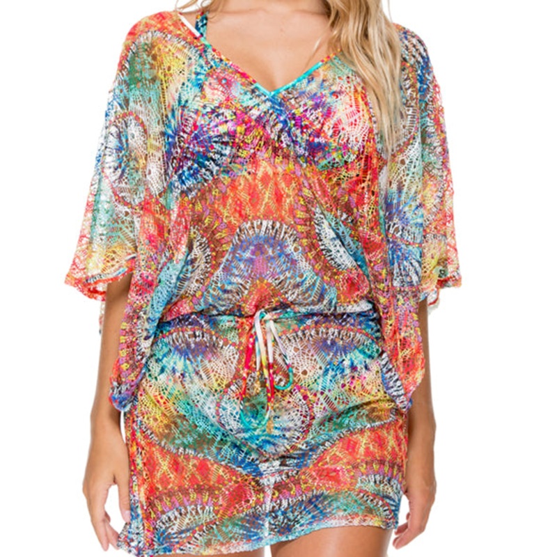 ENCANTADORA – Cabana V Neck Dress