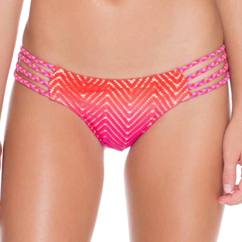 SUNSET ANGEL – Braided Lo Rise Hipster Bottom