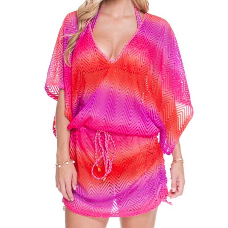 SUNSET ANGEL – Cabana V Neck Dress