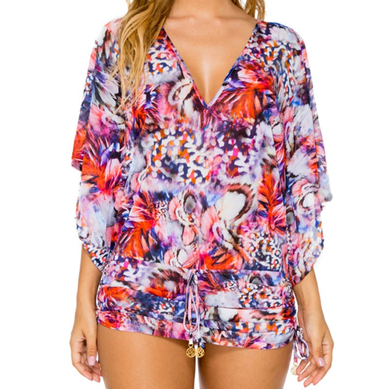 CIENFUEGOS – Cabana V Neck Dress