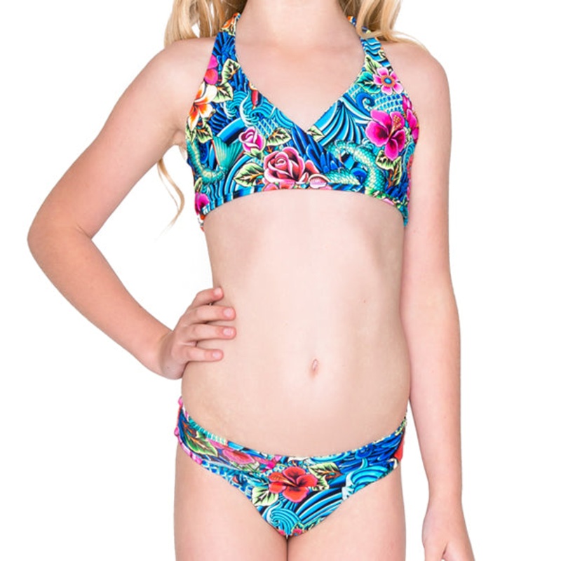 INKED BABE – Ink Mesh Sporty Back Bikini