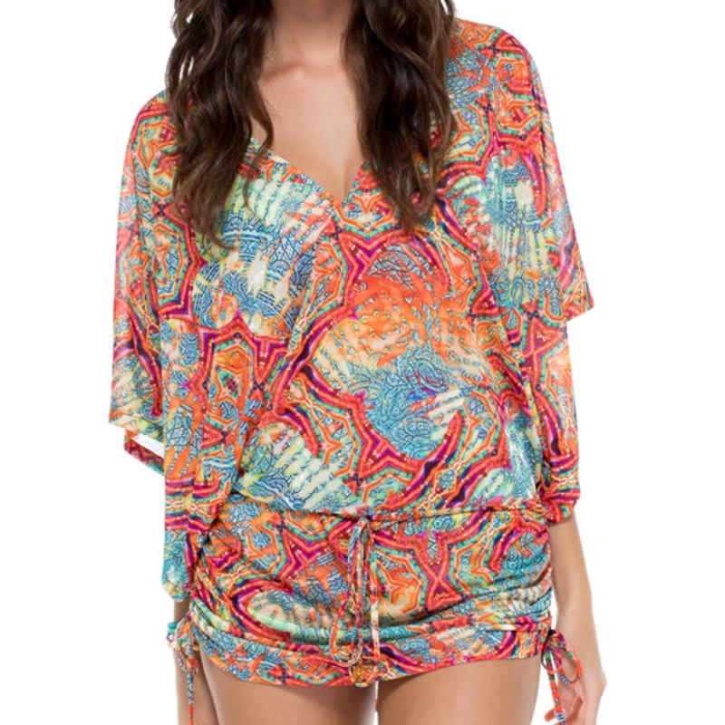 LA BELLA DE CUBA – Cabana V Neck Dress