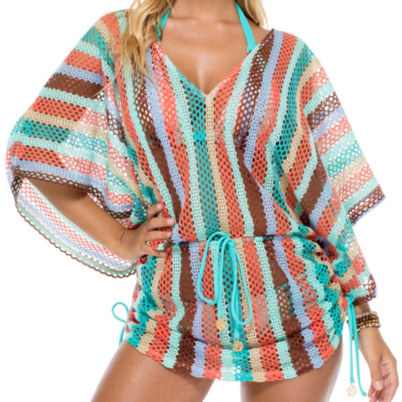 LA GLORIA CUBANA – Cabana V Neck Dress