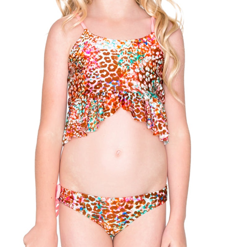 UNTAMEABLE – Ruffle Tankini Bikini