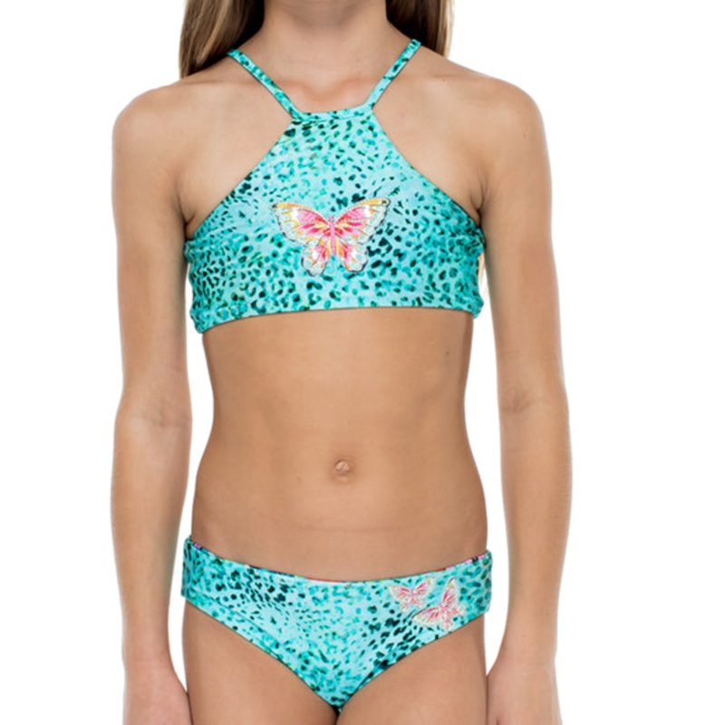 VIVA CUBA – Patch High Neck Bikini