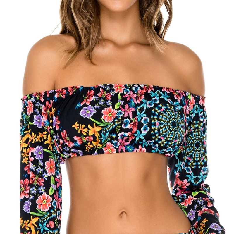 NOCHES DE SEVILLA – Tropicana Shoulder Top