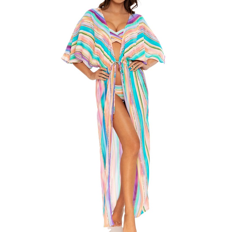 HEAT WAVES – Long Open Tunic