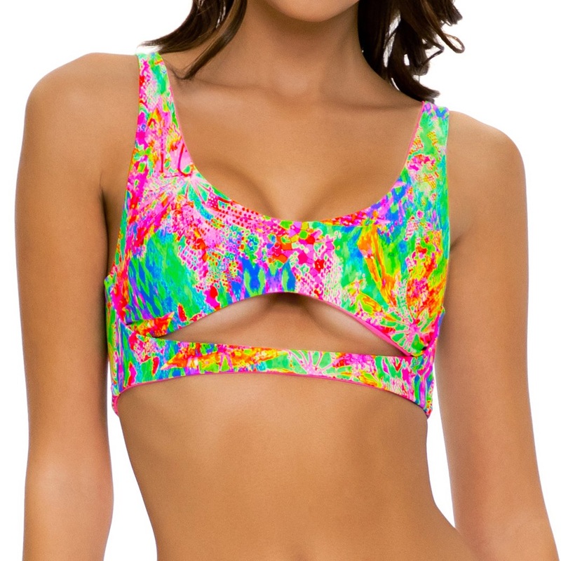 LEMONADE RUSH – Open Front Bralette