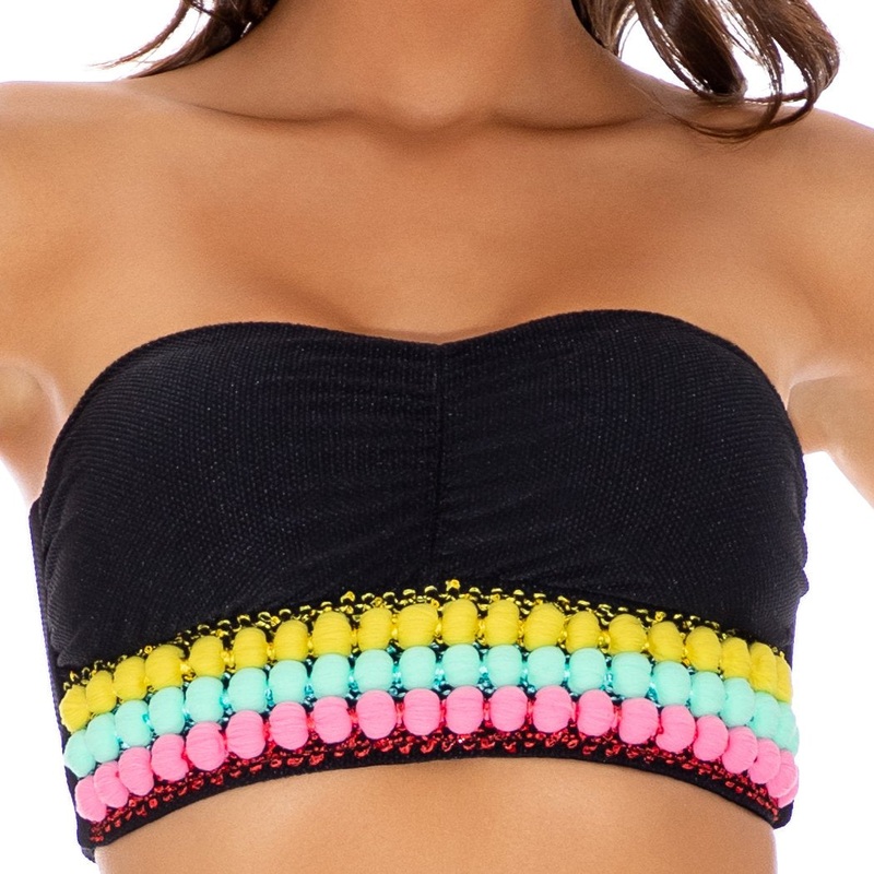NIGHT LIGHTS – Cinched Bandeau Top