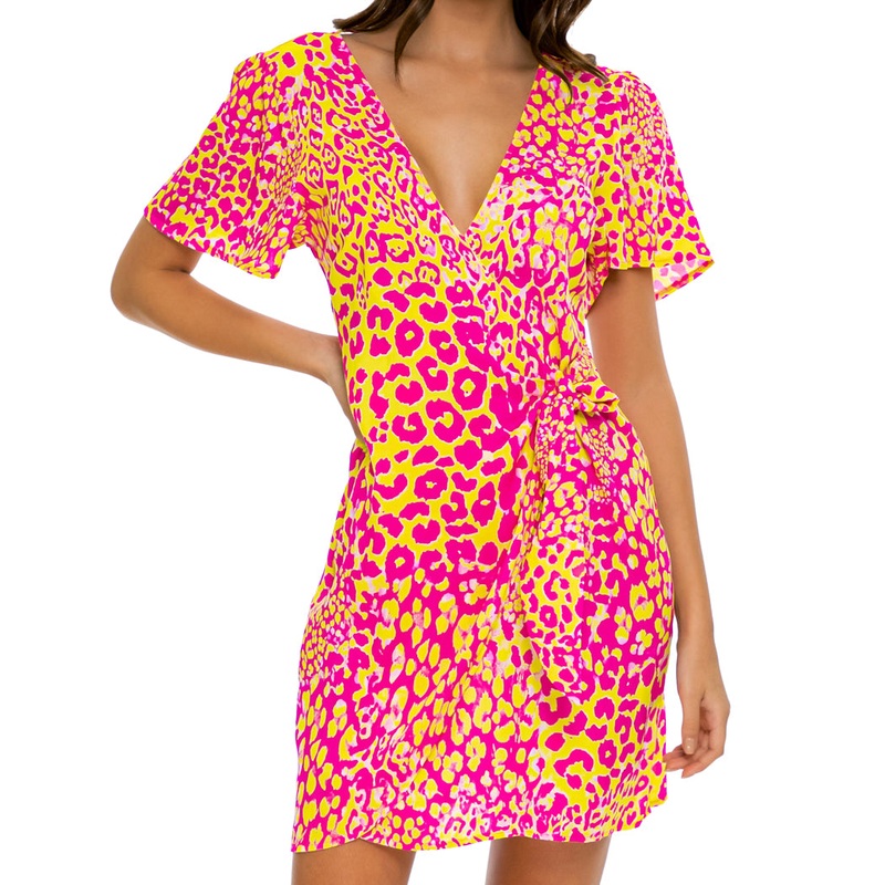 WILD SWEETHEART – Wrap Mini Dress