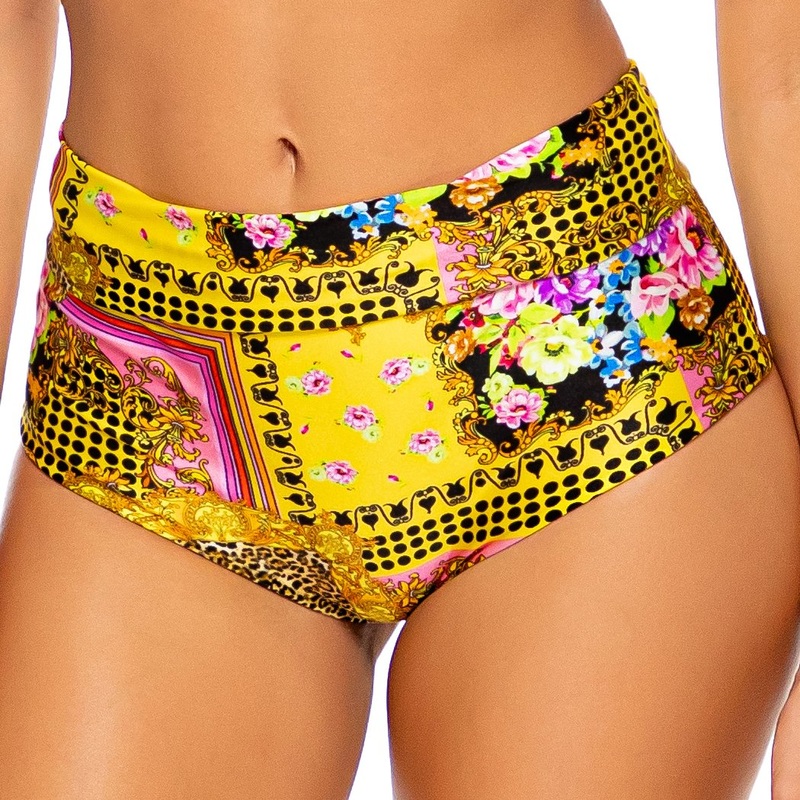 BACK  IN TIME – High Waist Band Bottom