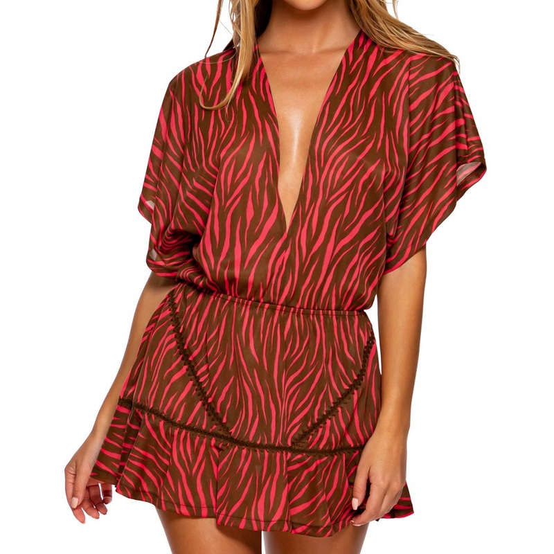 WILD LOVE – Playera Ruffle Dress