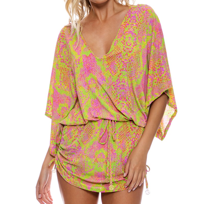 BORN TO BE WILD – Cabana V Neck Dress