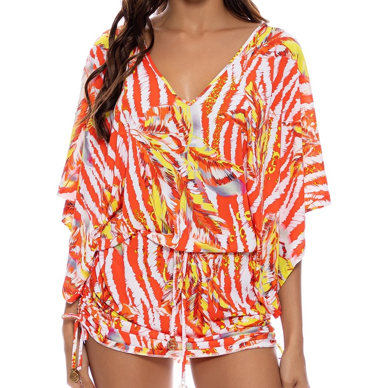 LOVE ME WILD – Cabana V Neck Dress