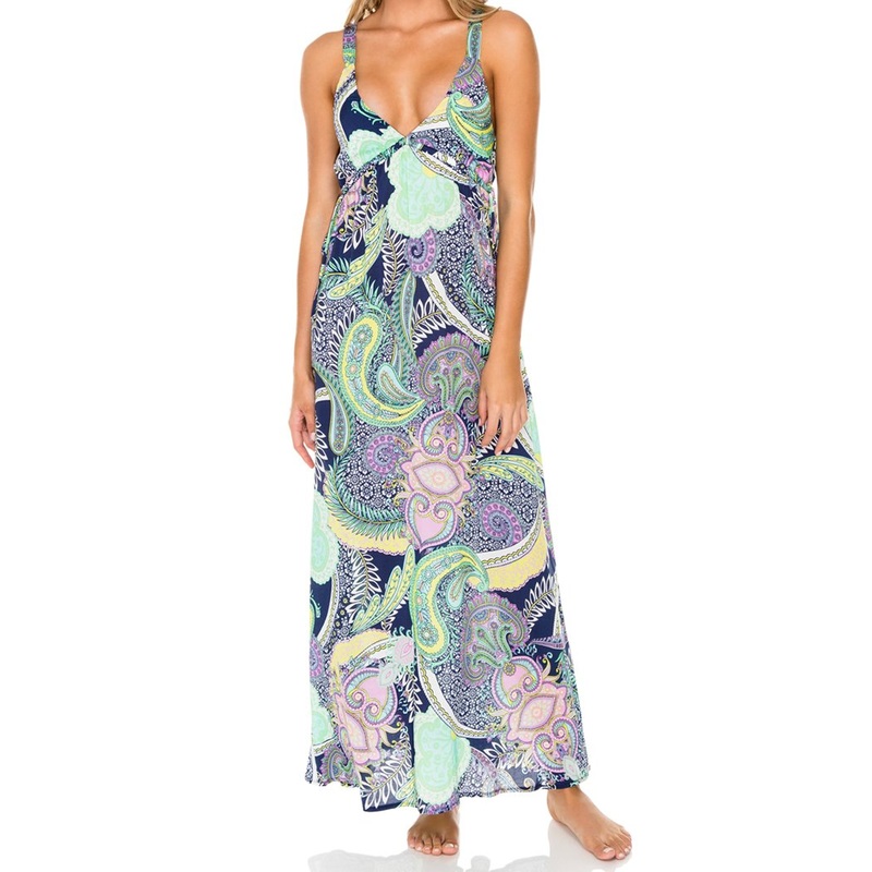 DYNASTY – V Neck Long Dress