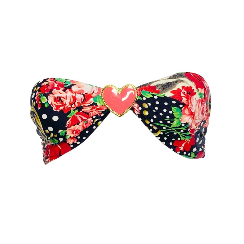 LA VIDA ES UN CARNAVAL – Twist Bandeau Top