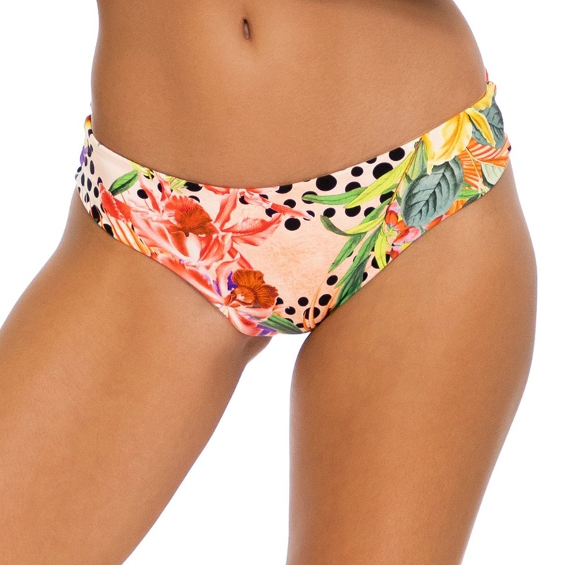 SHOCKING FLORALS – Seamless Full Ruched Back Bottom