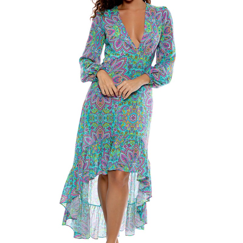 GROOVY LULI – Hi lo Long Sleeve Dress