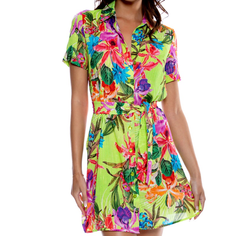 LULI TROPICS – Shirt Dress