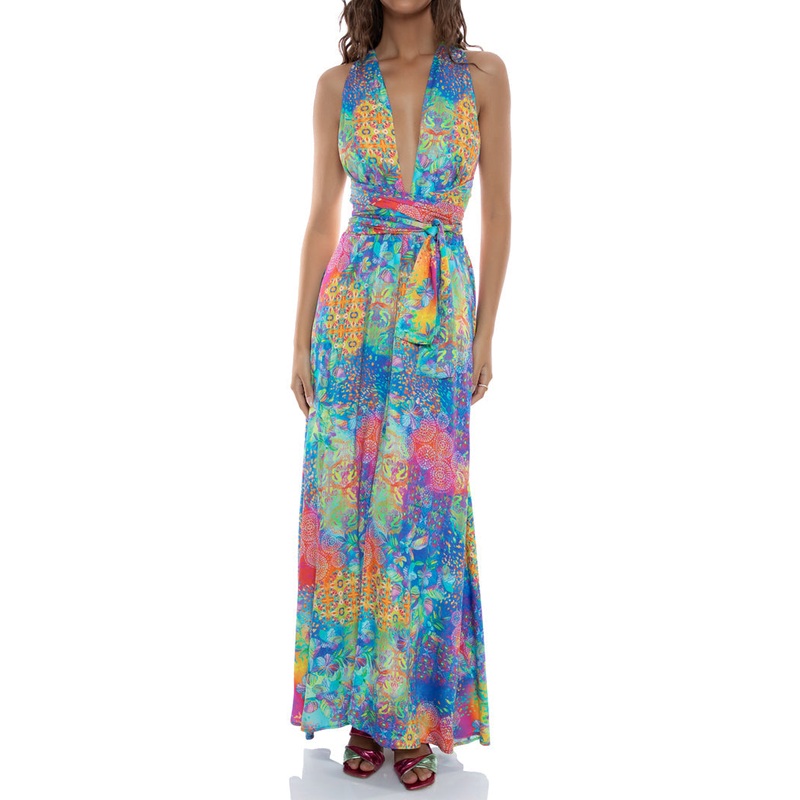 DECO GARDENS – Convertible Maxi Dress