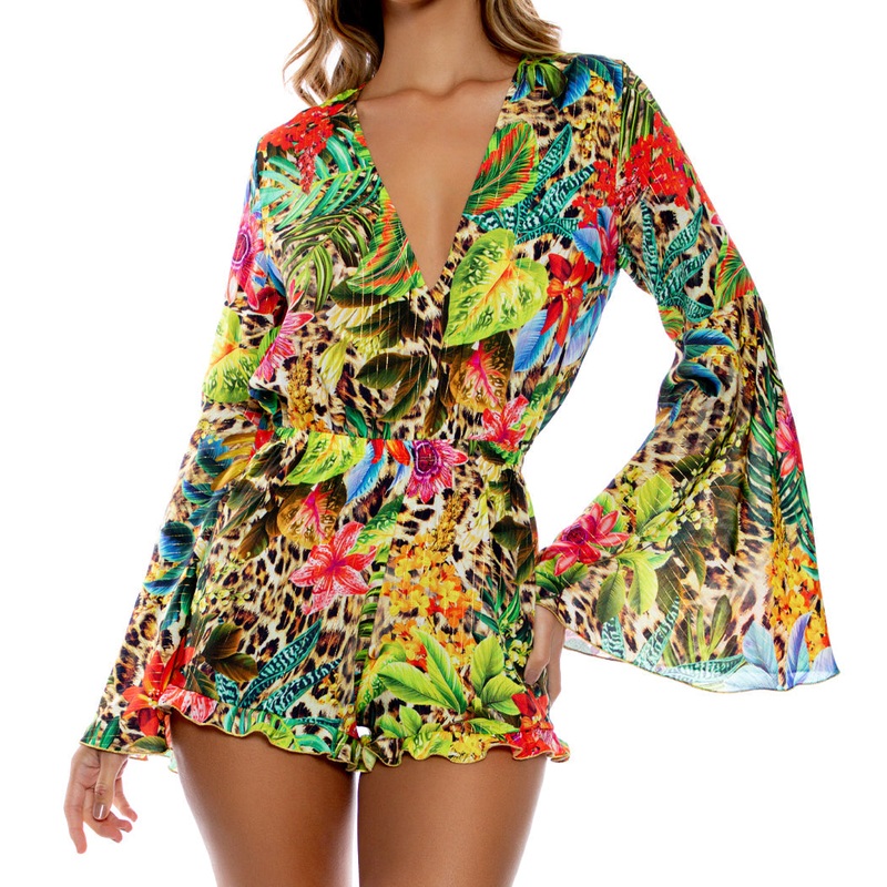 LUSH HORIZONS – Bell Sleeve Romper