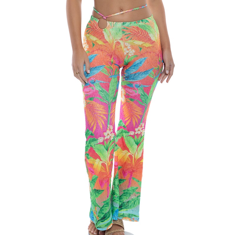PALM BREEZE – Flared Pants