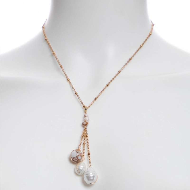 JEWELRY – Howlite Necklace