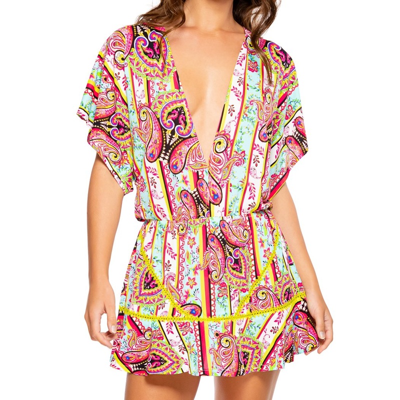 MIAMI BOUND – Playera Ruffle Dress